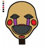 Puppet Five Nights at Freddys Embroidery Design